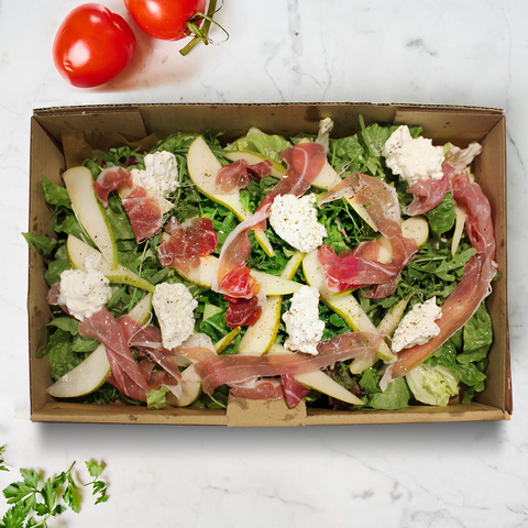 Parma Ham and Pear Salad for 6