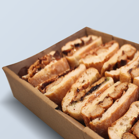 Vegan Pigs in Blankets Sandwich Platter