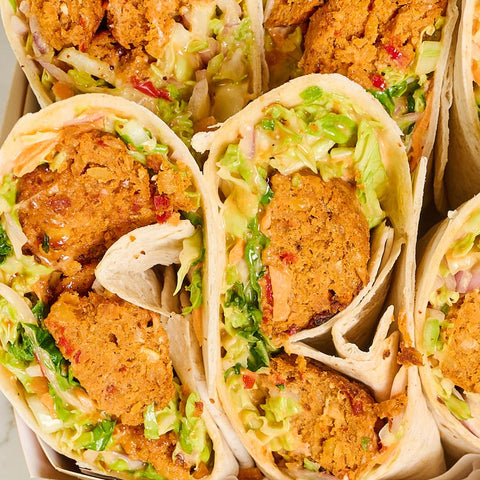 Falafel Wrap Platter
