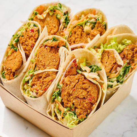 Falafel Wrap Platter