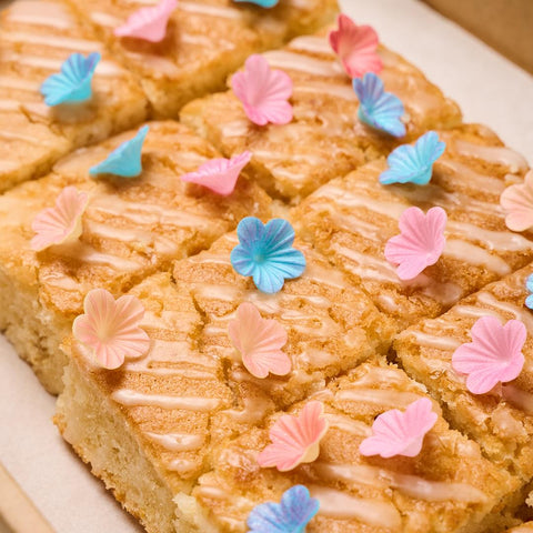Vegan Gluten Free Lemon Drizzle Cake for 10