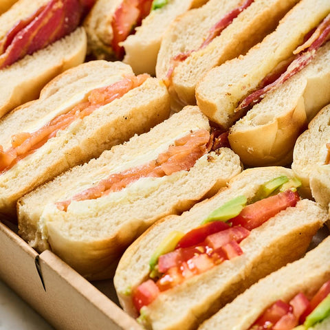 Mixed Breakfast Sandwich Platter