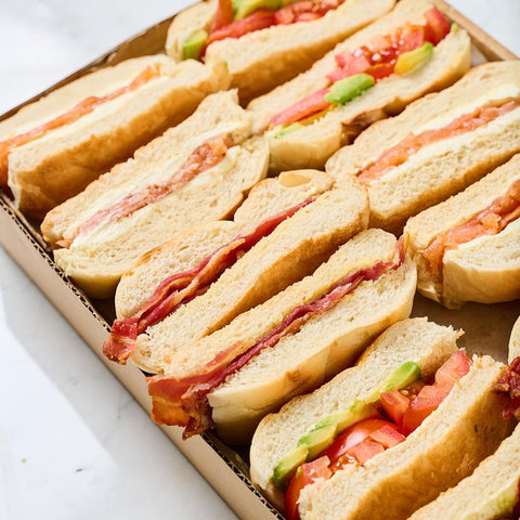 Mixed Breakfast Sandwich Platter