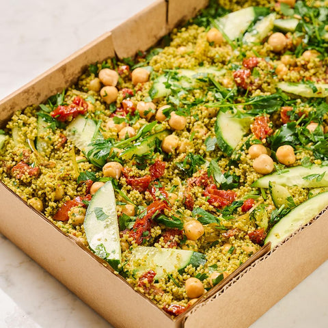 Mediterranean Couscous Salad for 6
