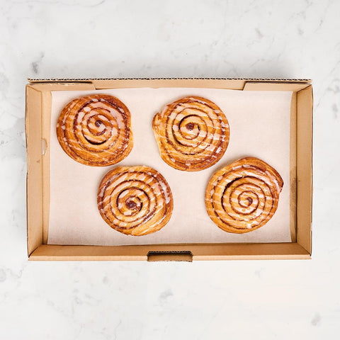 Cinnamon Swirl Platter for 4