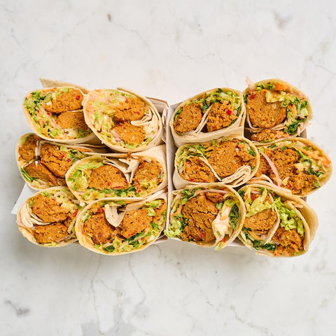 Falafel Wrap Platter