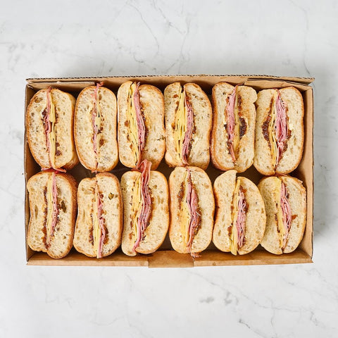 Ham, Cheese and Chutney Sandwich Platter