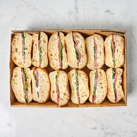 Italian Salami Sandwich Platter