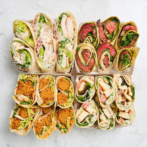 Mixed Wrap Platter for 12