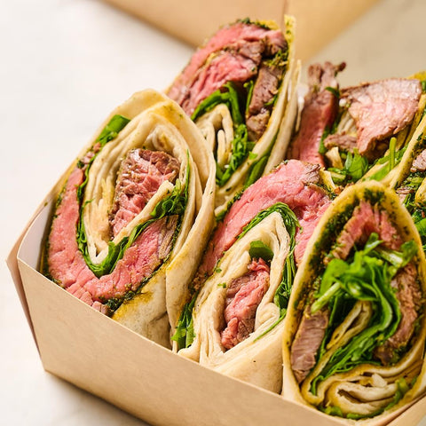 Chimichurri Steak Wrap Platter