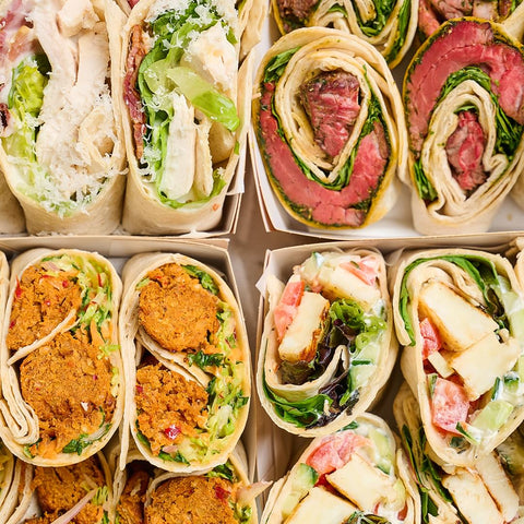 Mixed Wrap Platter for 12